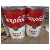 (4) Cans Cream Of Chicken Soup (1) Can Cream of Mushroom Soup