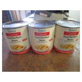 (3) Cans Great Northern Beans