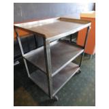 Stainless Steel Cart 18"x27"x33"