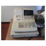 Cash Registers, (2) Boxes Receipt Paper Rolls, Phone, Credit Card Reader, Fax Machine