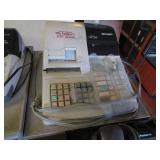 Cash Registers, (2) Boxes Receipt Paper Rolls, Phone, Credit Card Reader, Fax Machine