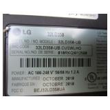 32" LG TV & DVD Player w/Wall Mount