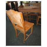 Vintage Dining Room Table & Chairs