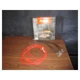 (New) Campfire Stove, Extension Chord, Tarp Straps