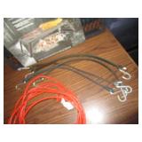 (New) Campfire Stove, Extension Chord, Tarp Straps