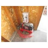 Air Compressor, Air Hose, Paint Gun