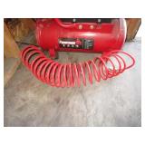 Air Compressor, Air Hose, Paint Gun