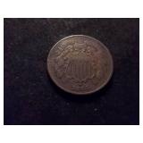 1864 2 Cent Piece