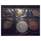 1965 Mexican Mint Set With Silver Peso