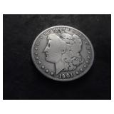 1901 S Morgan Silver Dollar