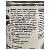 Lot of Wegmans Italian Style Wedding Soup with Meatballs & Chicken, 12 Cans