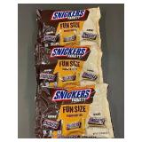 GA 2 - Snickers Variety Fun Size 3-Pack (Original, Peanut Butter, Almond)