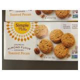 AS 4 - Simple Mills Crunchy Almond Flour Cookies - Toasted Pecan (Pack of 4)