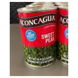 2 back - Lot of 12 Aconcagua Sweet Peas Cans - 14.8oz Each