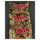 IA 4 - Lot of 3 Twix Fun Size Candy Bags