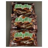 CO 3 - Lot of 3 Milky Way Fun Size Bags