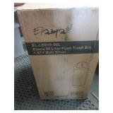 Elama 50L Push Trash Bin open box...