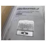 Elite Gourmet Stainless Steel 5-Tra...