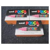 3 Sets POSCA PC-8K FLUORESCENT SET ...