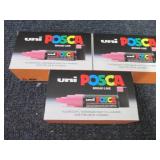 3 Sets POSCA PC-8K FLUORESCENT SET ...