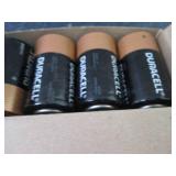 12 Duracell D Batteries...