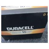 12 Duracell D Batteries...
