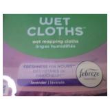 24 Swiffer Wet Cloths...