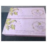 2 Sets DAVELIOU Pink 19-Piece Delux...