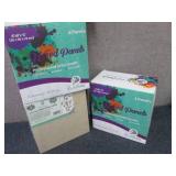 2-6 pks Daveliou 8x8 Wood Canva...