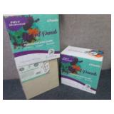 2-6 pks Daveliou 8x8 Wood Canva...