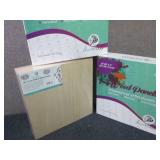 2 sets Daveliou 12x12 Wood Canv...