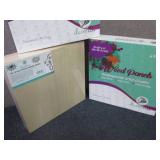 2 sets Daveliou 12x12 Wood Canv...