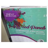2 sets Daveliou 12x12 Wood Canv...