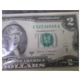 6- Sequential, Uncirculated $2 Bill...