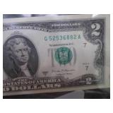 6- Sequential, Uncirculated $2 Bill...
