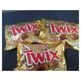 3- 10.83 oz Twix Fun Size...
