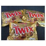 3- 10.83 oz Twix Fun Size...