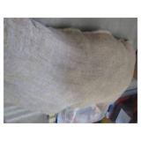 12 Plain Burlap Bags...