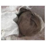 12 Plain Burlap Bags...