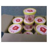 12 Halo Top Strawberry Cake Mix...