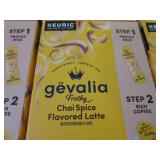 6- 6 pks Gevalia Frothy Chai Latte ...