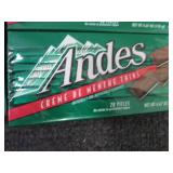6- 4.67 oz Andes Crème de Menthe T...
