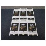 6- 3.5 oz Lindt Dark Chocolate...