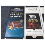 6- 3.5 oz Lindt Dark Chocolate...