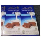 6- 4.4 oz Lindt Milk Chocolate...