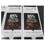 6- 3.5 oz Lindt Dark Chocolate...
