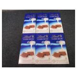 6- 4.4 oz Lindt Milk Chocolate...