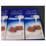 6- 4.4 oz Lindt Milk Chocolate...