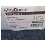 250 ct Case Medichoice 33 Gallon Cl...