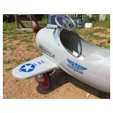 Pursuit U.S. Army All Metal Pedal Plane